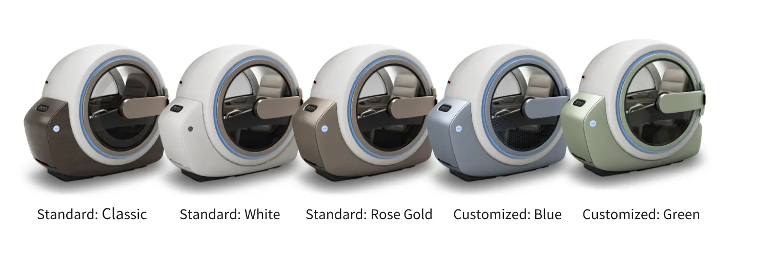 Time wheel color selection